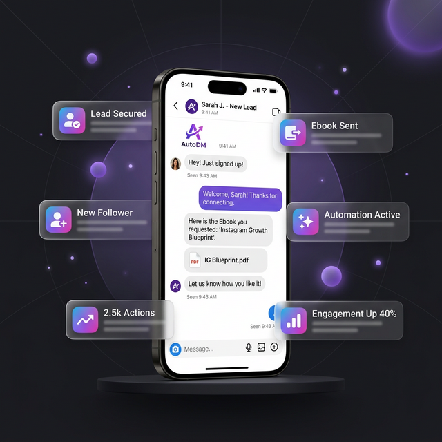 InstaAuto Dashboard Mockup